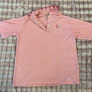 Small Pink Cotton Shirt with Collar- Barely Worn 💓
